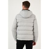 Buratti Kapüşonlu Cepli Slim Fit Şişme Mont Erkek MONT 6490001