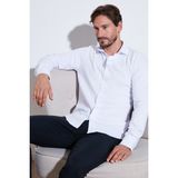Buratti Pamuk Regular Fit Gömlek Erkek Gömlek Cf25w113650 - Beyaz