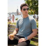 Buratti Pamuklu Bisiklet Yaka Basic T Shirt Erkek T SHİRT 59020001
