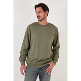 Buratti Pamuklu Bisiklet Yaka Regular Fit Basic Erkek Sweatshirt 5905521
