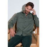 Buratti Pamuklu Çift Cepli Regular Fit Gömlek Erkek Gömlek Cf25w128858 - Haki