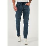 Buratti Pamuklu Comfort Fit Normal Bel Boru Paça Jeans Erkek KOT PANTOLON 4412C02TEXAS