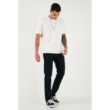 Buratti Pamuklu Comfort Fit Normal Bel Düz Paça Jeans Erkek KOT PANTOLON 412C05TEXAS