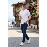 Buratti Pamuklu Comfort Fit Normal Bel Jeans Erkek Kot Pantolon 4400C51TEXAS - Lacivert - 33 - 32