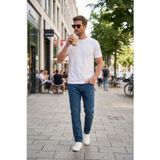 Buratti Pamuklu Comfort Fit Normal Bel Jeans Erkek KOT PANTOLON 4400C52TEXAS YEŞİL-MAVİ