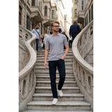 Buratti Pamuklu Comfort Fit Normal Bel Jeans Erkek Kot Pantolon 4412C54TEXAS - Dark Blue Denim - 33 - 32