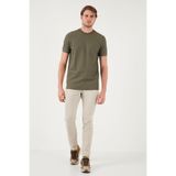 Buratti Pamuklu Regular Fit Bisiklet Yaka Basic T Shirt Erkek T SHİRT 5902387
