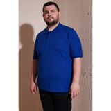 Buratti Pamuklu Regular Fit Büyük Beden Polo Yaka T Shirt Erkek Polo Yaka T Shirt 5902127B - Saks - 3XL