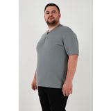 Buratti Pamuklu Regular Fit Büyük Beden T Shirt Erkek T SHİRT 5902653B