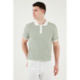 Buratti Pamuklu Regular Fit Çizgili Polo Yaka T Shirt Erkek POLO YAKA T SHİRT 5903009