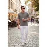 Buratti Pamuklu Regular Fit Düğmeli Polo Yaka T Shirt Erkek Polo Yaka T Shirt 5902127 - Açık Yeşil