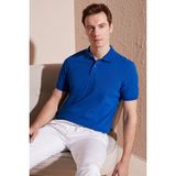 Buratti Pamuklu Regular Fit Düğmeli Polo Yaka T Shirt Erkek Polo Yaka T Shirt 5902739 - XL - Saks