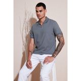 Buratti Pamuklu Regular Fit Fermuarlı Polo Yaka T Shirt Erkek Polo Yaka T Shirt 5902915 - XL - Açık Haki