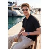 Buratti Pamuklu Regular Fit Göğüs Cepli Düğmeli Polo T Shirt Erkek Polo T Shirt 4565001 - Siyah - XL