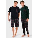 Buratti Pamuklu Regular Fit Kareli 2'li Paket Pijama Takımı Erkek PİJAMA TAKIMI 657200120S2