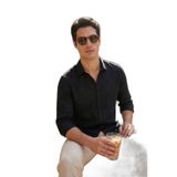 Buratti Pamuklu Regular Fit Klasik Yaka Uzun Kollu% 100 Keten Gömlek Erkek GÖMLEK CF26S1210000