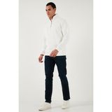 Buratti Pamuklu Regular Fit Normal Bel Boru Paça Jeans Erkek Kot Pantolon 2203C09PARMA - Lacivert - 32 - 34