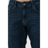 Buratti Pamuklu Regular Fit Normal Bel Boru Paça Jeans Erkek KOT PANTOLON 2203C28PARMA