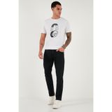 Buratti Pamuklu Regular Fit Normal Bel Boru Paça Jeans Erkek KOT PANTOLON 2211C13PARMA