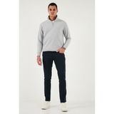 Buratti Pamuklu Regular Fit Normal Bel Boru Paça Jeans Erkek Kot Pantolon 2211C40PARMA - Lacivert - 30 / 32