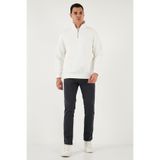 Buratti Pamuklu Regular Fit Normal Bel Boru Paça Jeans Erkek KOT PANTOLON 2211C40PARMA