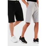Buratti Pamuklu Regular Fit Normal Bel Cepli 2'li Paket Şort Erkek ŞORT 590804142S2