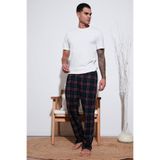 Buratti Pamuklu Regular Fit Normal Bel Düz Paça Cepli 2'li Paket Pijama Altı Erkek PİJAMA ALTI 6574003S2