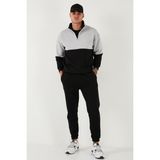 Buratti Pamuklu Regular Fit Normal Bel Lastikli Paça Cepli Eşofman Altı Erkek Eşofman Altı 59080153W4 - XL - Siyah