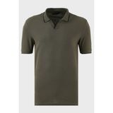 Buratti Pamuklu Regular Fit Şerit Detaylı Polo Yaka T Shirt Erkek Polo Yaka T Shirt 5902964 - Haki