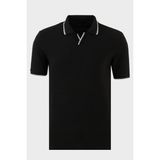 Buratti Pamuklu Regular Fit Şerit Detaylı Polo Yaka T Shirt Erkek Polo Yaka T Shirt 5902964 - Siyah
