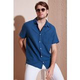 Buratti Pamuklu Regular Fit Tek Cepli Kısa Kol Gömlek Erkek GÖMLEK CF25S128230