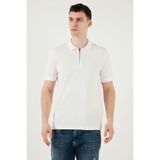 Buratti Pamuklu Regular Fit Yarım Fermuarlı Polo Yaka T Shirt Erkek POLO YAKA T SHİRT 5903008
