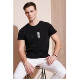 Buratti Pamuklu Slim Fit Bisiklet Yaka T Shirt Erkek T SHİRT 541CHANGE24