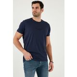 Buratti Pamuklu Slim Fit Bisiklet Yaka T Shirt Erkek T SHİRT 541FOLLOW