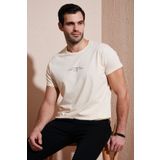 Buratti Pamuklu Slim Fit Bisiklet Yaka T Shirt Erkek T SHİRT 541IFIT