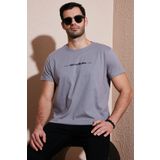 Buratti Pamuklu Slim Fit Bisiklet Yaka T Shirt Erkek T SHİRT 541WIND