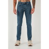 Buratti Pamuklu Slim Fit Normal Bel Dar Paça Jeans Erkek KOT PANTOLON 1124C041NAPOLI
