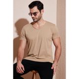 Buratti Pamuklu Slim Fit V Yaka Basic T Shirt Erkek T SHİRT 5412001