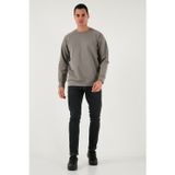 Buratti Pamuklu Slim Fit Yüksek Bel Dar Paça Jeans Erkek Kot Pantolon 3300C30TOKYO SİYAH