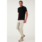 Buratti Pamuklu Slim Tapared Normal Bel Daralan Paça Jeans Erkek KOT PANTOLON 5900S66MILANO - Naturel - 29