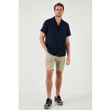 Buratti Pamuklu Slim Tapered Bermuda Erkek Şort 4503S67SMILANO BEJ