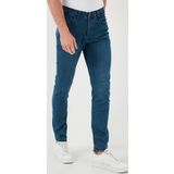 Buratti Pamuklu Yüksek Bel Slim Fit Jeans Erkek Kot Pantolon 6440305 LACİVERT