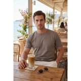Buratti Regular Fit Bisiklet Yaka T Shirt Erkek T Shirt 5902985 - Kahve