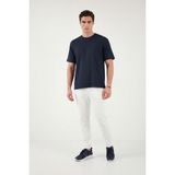 Buratti Regular Fit Bisiklet Yaka T Shirt Erkek T Shirt 5904028 - Lacivert - M
