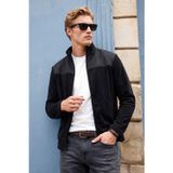 Buratti Regular Fit Garnili Dik Yaka Sıcak Tutan Erkek Polar Mont 59060443 SİYAH