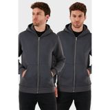 Buratti Regular Fit Kapüşonlu Kışlık 2'li Paket Sweat Erkek SWEAT 5905340S2