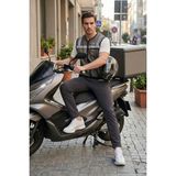 Buratti Regular Fit Normal Bel Düz Paça Pantolon Erkek Pantolon 693705 - Füme - XL