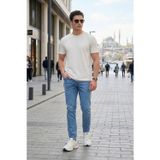 Buratti Slim Fit Düşük Bel Dar Paça Jeans Erkek Kot Pantolon 1115C70NAPOLI AÇIK MAVİ