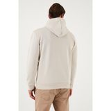 Buratti Slim Fit Kapüşonlu Kanguru Cepli Içi Tüylü Yumuşak Şardonlu Sweat Erkek Sweat 5905281 - XL - Kum