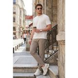 Buratti Slim Fit Normal Bel Daralan Paça Erkek Pantolon 6843649 BEJ